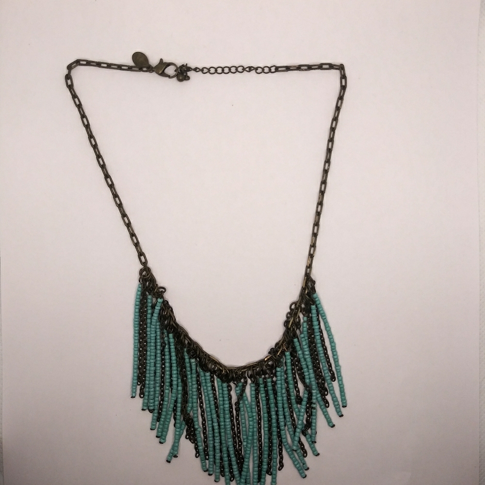 AEO Turquoise & Bronze Choker *Boho*